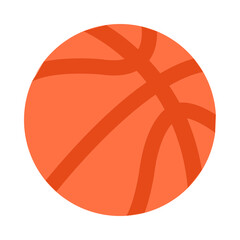 Basketball Flat Icon Design