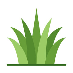 Grass Flat Icon Design