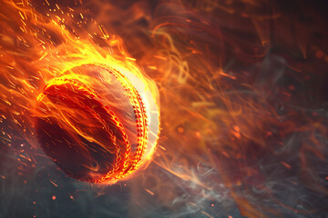 cricket ball in fire, world cup
