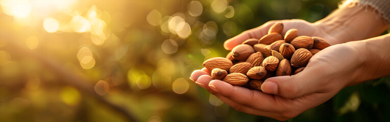 Intact almond. Almond nut isolated. Slice of almond. Full depth of field. with bokeh in the background
