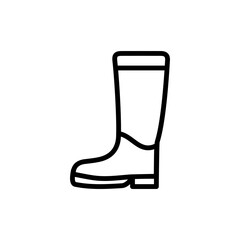 Boot garden icon vector design symbol illustration
