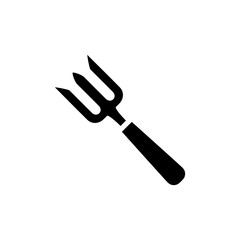Rake fork icon vector design symbol illustration