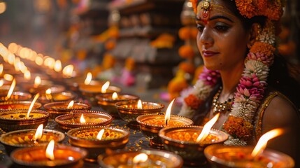 Diwali Festival in India.