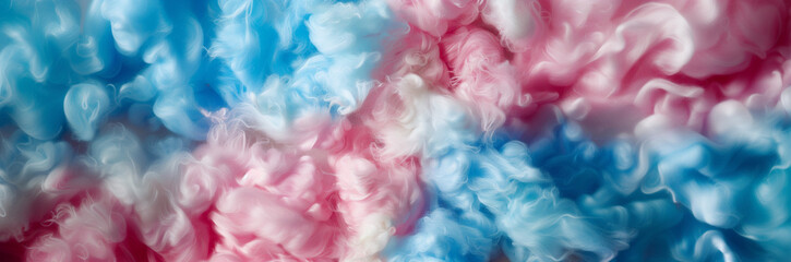 Fototapeta premium Texture of cotton candy