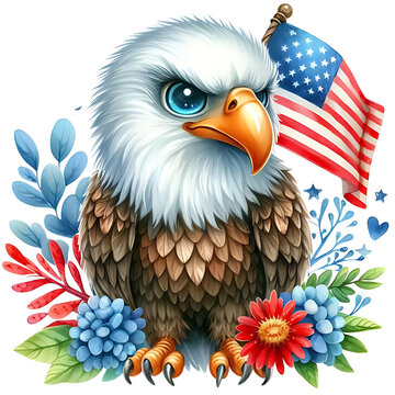 Bald Eagle clip art preview