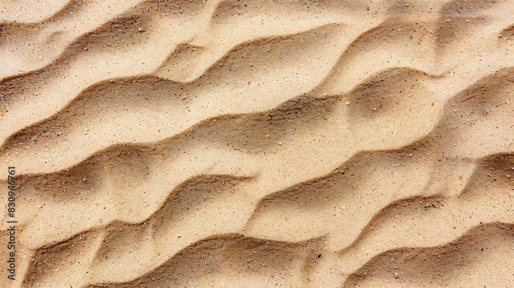 Poster texture of sandy beach as background top view : generative ai