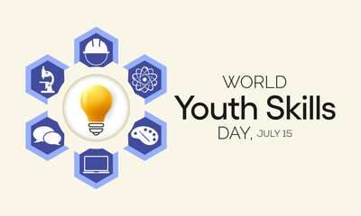 World Youth Skills Day (WYSD) is observed every year on July 15, aims to recognize the strategic importance of equipping young people with skills for employment, decent work and entrepreneurship.