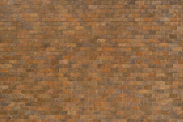Old red brick wall. Abstract interior background.