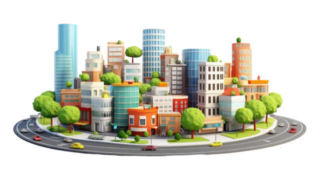 PNG Architecture metropolis building vehicle. AI generated Image by rawpixel.