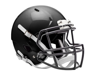 Fototapeta premium American football helmet png, transparent background