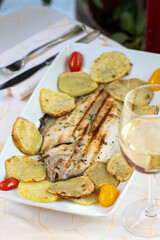 Elegant Seafood Dinner