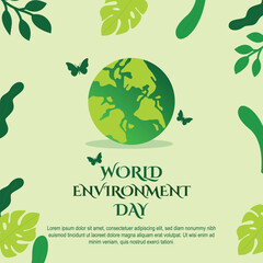 World Environment Day Social Media Post Design