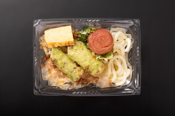紀州南高梅のうどん弁当