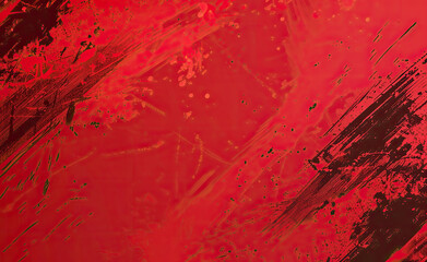 Red paint background. Created with Ai