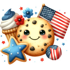 Fourth of July cookie