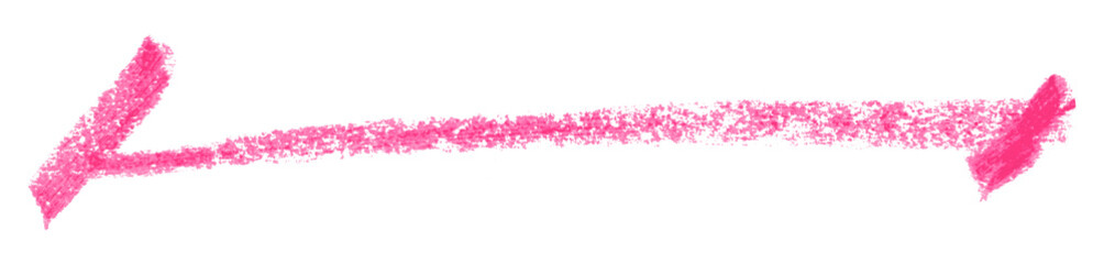 pink pencil strokes isolated on transparent background