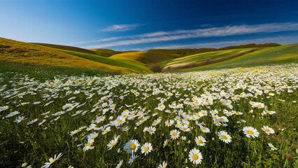 A colorful overflowing basket spills out a bounty of fresh fruits
