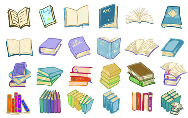 A notebook or book for taking notes or using in studying