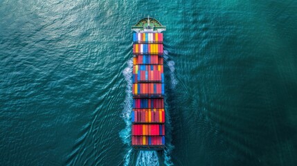 The container ship plays a vital role in the import and export of goods and services