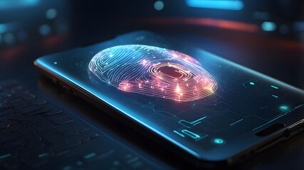 The idea of biometrics, digital interface fingerprint scanners in the future, and cyber security