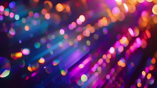 A diffraction grating dispersing photons into a beautiful array of colors revealing the hidden properties of light.