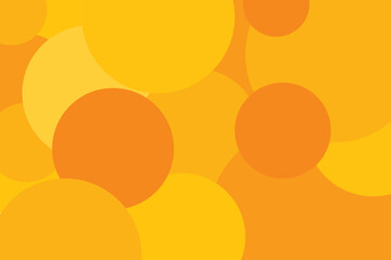abstract modern yellow circle background. summer template vector illustration