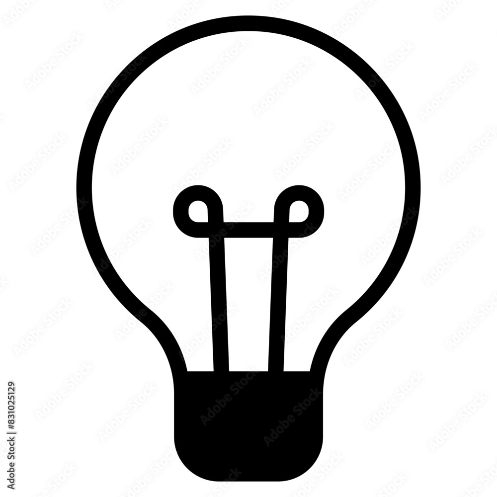 Sticker light bulb