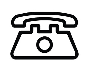 Hand drawn telephone vector design