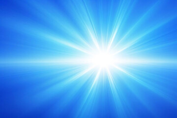 blue sunburst pattern background rays radial abstract retro vintage illustration