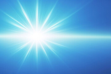Fototapeta premium blue sunburst pattern background rays radial abstract retro vintage illustration