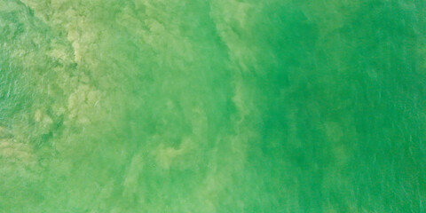 green sea background