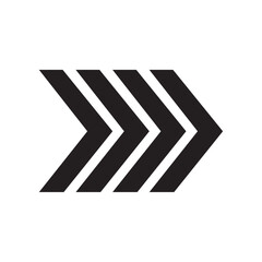 arrow sign flat icon vector