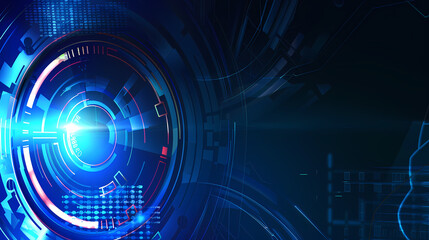 Health technology background vector image