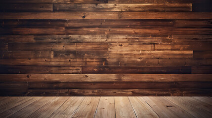 Vintage Wood Texture Background: Nostalgic Timber