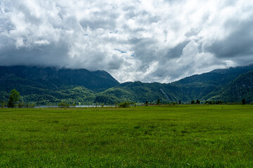 Wolken über dem Kochelsee