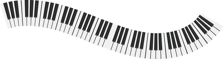 Fototapeta premium Piano Board Clipart