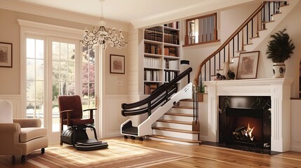 Adapted Traditional Home for Seniors Featuring Safe and Comfortable Living Spaces