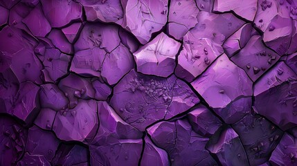 Abstract Purple Rock Texture Representing Strength and Elegance