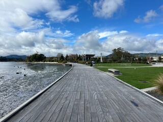 Lake Rotorua, North Island of New Zealand