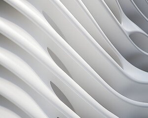 Obraz premium Abstract white background.