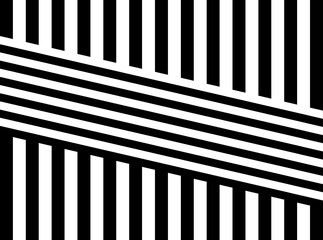 Barras vertical diagonal blanco y negro