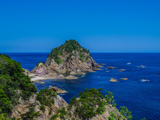 Fototapeta premium 【鳥取県】岩美町・浦富海岸