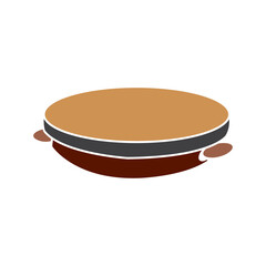 tambourine icon traditional musical instruments