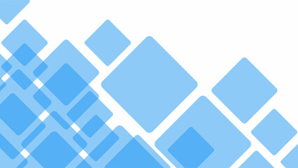Simple modern flat background with abstract square design