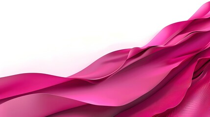 Elegant Flowing Pink Fabric Backdrop for Fashion and Design
