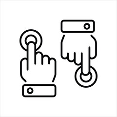 Start Button vector icon