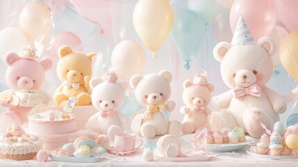 Celebrate your little one s second birthday with an adorable teddy bear theme at the baby shower