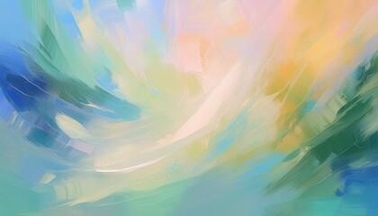 Abstract painting of an oil texture with soft colors and blurred brush strokes, abstract paint...