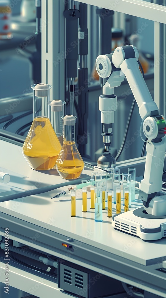 Poster robotic laboratory automation enhancing scientific workflows with precision and efficiency