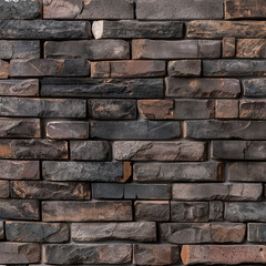 Naklejka premium brick wall in the style of aerial view, traditional craftsmanship